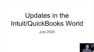 IntuitQuickBooks Updates July 2024 [upl. by Nnire]