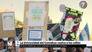 LA UNIVERSIDAD DEL COMAHUE VUELVE A LAS CALLES [upl. by Yenahteb]