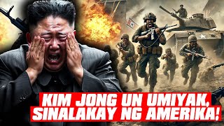 Kim Jong Un Umiyak Hindi Kinaya ang Bagsik ng Amerika [upl. by Ikaz]