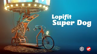 Lopifit bike for Super Dog Trailer [upl. by Schou610]