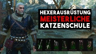 WITCHER 3 GUIDE  MEISTERLICH geschmiedete Katzenausrüstung [upl. by Arriaes]