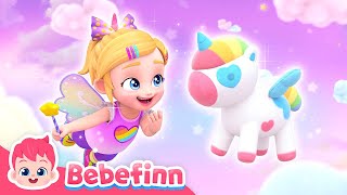 Boras Rainbow Unicorn🦄🌈  EP76  Bebefinn Sing Along2  Magical Nursery Rhymes For Kids [upl. by Eidnil891]