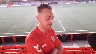 Kris Prifti  Post Match  Mossley H [upl. by Goober]