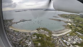 Skybus from Scilly Isles to Lands End takeoff [upl. by Scheck564]