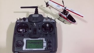 How to Bind the Xieda 9958 micro helicopter with the Turnigy 9x V2 Transmitter  Step by Step guide [upl. by Eadrahc]