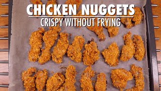 Crispy amp Healthy Cornflake Chicken Nuggets Recipe  Delicious Adventures Kitchen [upl. by Hufnagel922]