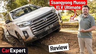 2022 SsangYong Musso onoffroad review inc 0100 [upl. by Wain]