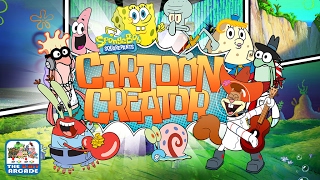 SpongeBob SquarePants Cartoon Creator  Create Your Own Comic Panel Nickelodeon Games [upl. by Ramoh923]