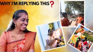 🤔WHY IM REPLYING TO THIS 😳I எனக்கு இது தெரியாது MORNING QUICK BREAKFAST amp TEMPLE VLOG [upl. by Tammy695]