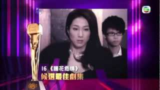 TVB《萬千星輝頒獎典禮2012》  候選最佳劇集《護花危情》 [upl. by Eicnan]