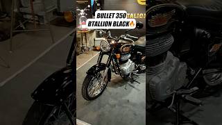 Battalion Black 🖤🔥ftRoyal Enfield bullet 350 🔥bullet350 royalenfieldbikes retro classic bike [upl. by Avie]