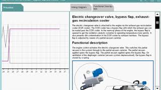 BMW ISTA D Rheingold Bypass flap EGR cooler [upl. by Pentheam789]