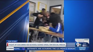 Socorro ISD middle school fight goes viral [upl. by Grimona]