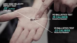 Wiley X ANSIVO Ballistics Test [upl. by Kara]