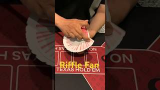 Riffle Fan cardmagician cardtricks cardmanipulation sleightofhand [upl. by Eelnyl]