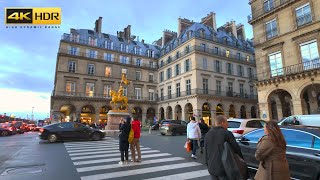 Paris France 🇫🇷 Rue de Rivoli Walking Tour January 2024 4K HDR [upl. by Sucramd62]