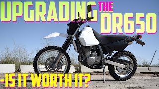 Dr650 UPGRADES  Are they worth it [upl. by Davin]