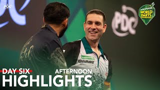 BATTLING BACK  Day Six Afternoon Highlights  202324 Paddy Power World Darts Championship [upl. by Ilrahc]