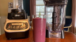 TEST MÉLANGEUR NINJA PROFESIONNEL avec tasses NUTRI NINJA pour de bons smoothies [upl. by Aioj]