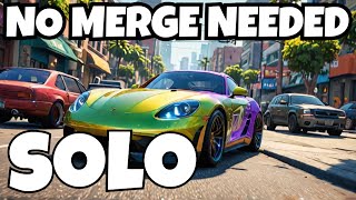 GTA 5 SOLO  MAKE RARE CARS GLITCH NO MERGE STILL WORKING  ADD FULL BODY STYLE TO CARS PS XBOX [upl. by Atnwahsal]