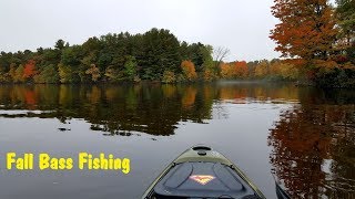 Fall Bass Fishing Ned Rig and Ringworm Wisconsin River 2018 [upl. by Hiett686]