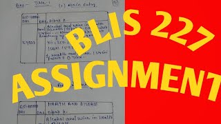 Blis 227 assignment kaise bnayeBlis 227 solved assignmenthow to make ignou blis assignment [upl. by Khalin]