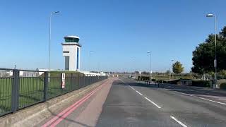 Southend Airport drive by [upl. by Etam]