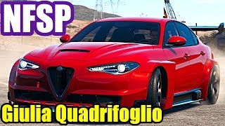 Need for Speed Payback  Alfa Romeo Giulia Quadrifoglio DLC Car Test XBox One X Gameplay [upl. by Aliet]