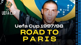 ROAD TO PARIS INTERS TRIUMPH IN THE UEFA CUP 199798  An exclusive documentary 🏆🖤💙🎉 SUB ENG [upl. by Annayd]