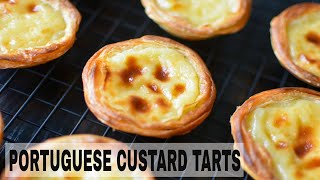 Pasteis de Nata  Portuguese Custard Tarts [upl. by Assele]