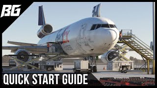 TFDI MD11 Easy Quick Start Tutorial  Microsoft Flight Simulator [upl. by Ennaira]