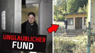 UNGLAUBLICHER Fund Luftschutzbunker unter LOST PLACE gefunden [upl. by Aihsirt]