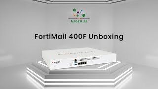 FortiMail 400F Unboxing [upl. by Kimbell]