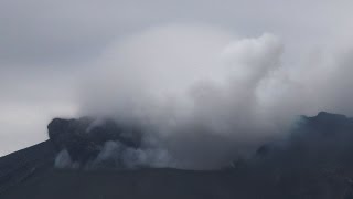 Powerful Shockwave during Explosive Eruption of Sakurajima Volcano Japan [upl. by Aluor]