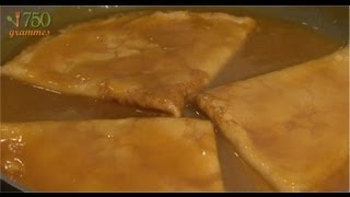 Comment flamber vos crêpes   750g [upl. by Aseuqram]