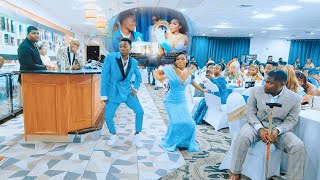 Congolese Wedding Entrance Dance  Mahombi  Posa ya Yesu [upl. by Eirehs]