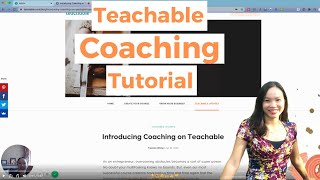 How to Create a Coaching Service using Teachable Stepbystep tutorial 🔥 NEW FEATURE 🔥 [upl. by Euqinna]