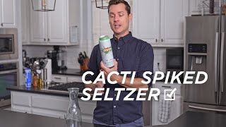 Travis Scotts Cacti Spiked Seltzer Review Its Lit [upl. by Yendor]