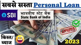 2024 SBI personal loan interest rate  4 lakh for 4 years EMI calculation  Full Details [upl. by Genia]