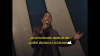 Pista Karaoke  Tucui Crijcuna  Pastor Manuel Fernandez 2016 [upl. by Nosittam495]