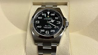 A Discussion of the Rolex AirKing 126900 [upl. by Nosac]