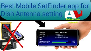 Best Mobile SatFinder app for Dish Antenna setting 2023 [upl. by Ariet965]