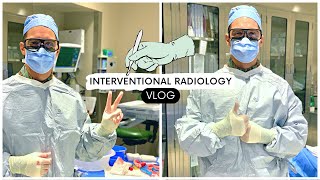 Interventional Radiology Vlog  Day in the Life of a DOCTOR Residency Vlog [upl. by Hacim]