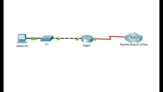 1015 Packet Tracer  Use CDP to Map a Network [upl. by Dulcea]