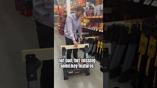 Roasting the sawhorses at The Home Depot tools funny sawhorse woodworking [upl. by Anahcar622]