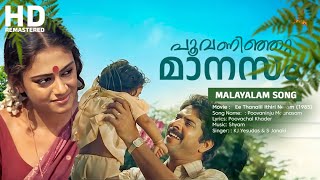 Poovaninju Maanasam Video Song  Ee Thanalil Ithiri Neram Movie Song  Mammootty  Shobhana Yesudas [upl. by Elletnohs]