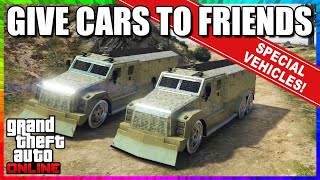 Give Cars To Friends Glitch  100 WORKING SPECIAL VEHICLES GCTF October 2022 [upl. by Nitsruk699]