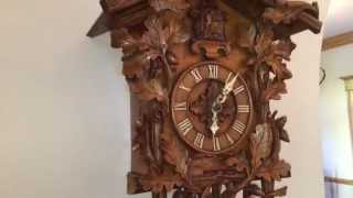 Antique Cuckoo Clock by Johann Baptist Beha model 328 [upl. by Wilson]