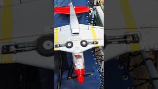 Volantex 750mm P51D Mustang landing gear mod [upl. by Enyalb]