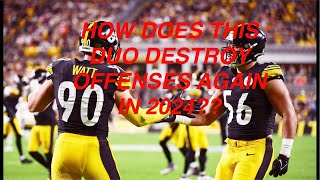 TJ WATT amp ALEX HIGHSMITH SHOULD DOMINATE IN 2024 tjwatt steelers nfl [upl. by Sheffy938]